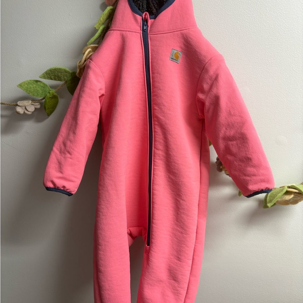 Carhartt Pink Insulated Footies One Piece